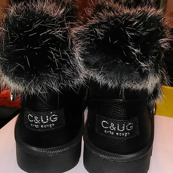 Faux Fur Ankle Boots! - Picture 3 of 4